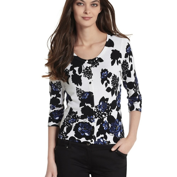 White House Black Market Tops - 08 White House Black Market Cardigan